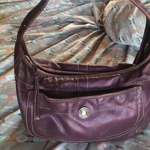 Coach should bag with fun interior